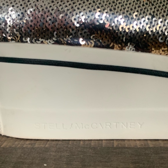 Stella McCartney Binx Sequin Platform Shoes Multicolor Womens 39 US 9 Sneakers - Picture 3 of 12